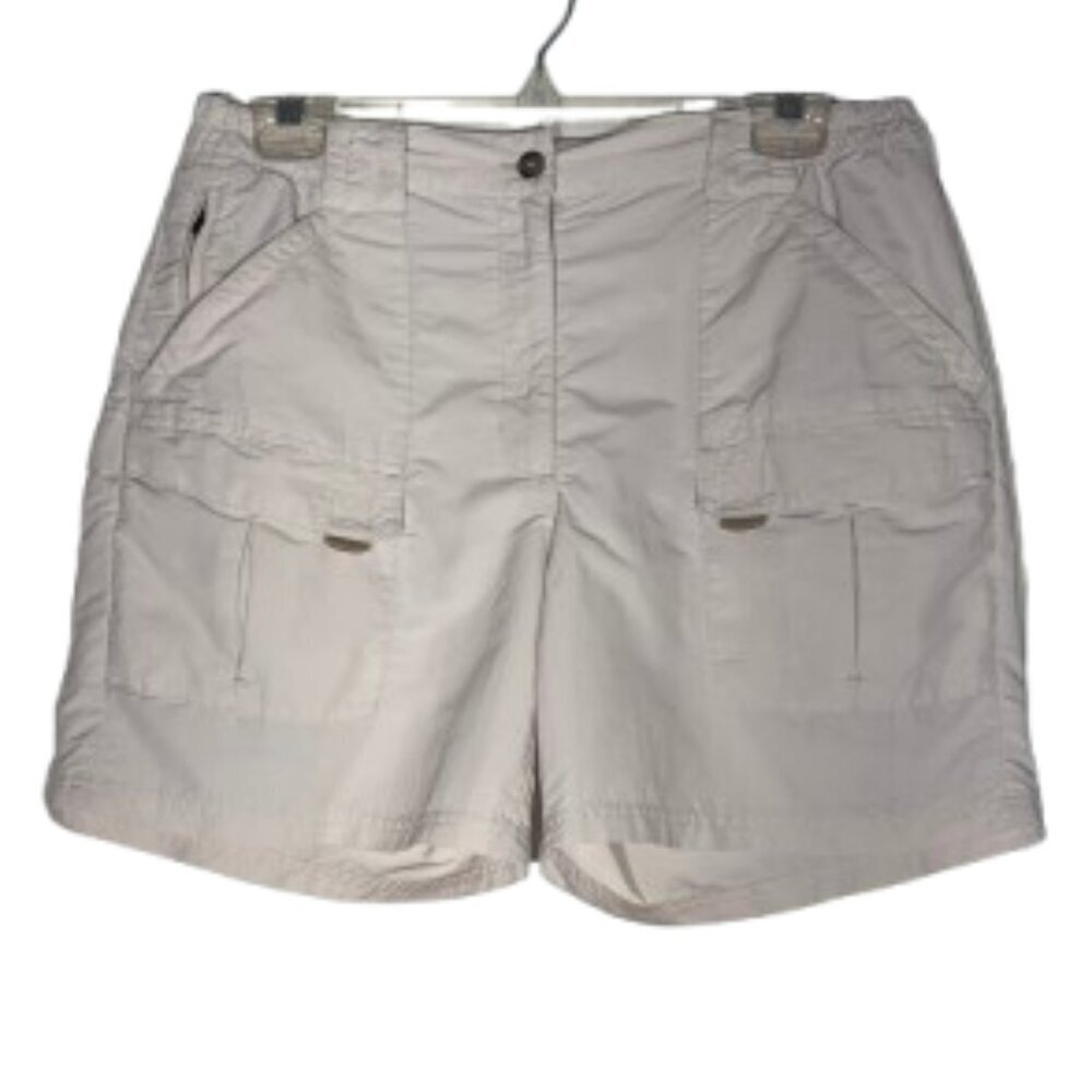 LL Bean Nylon Shorts Khaki Stone Small Regular